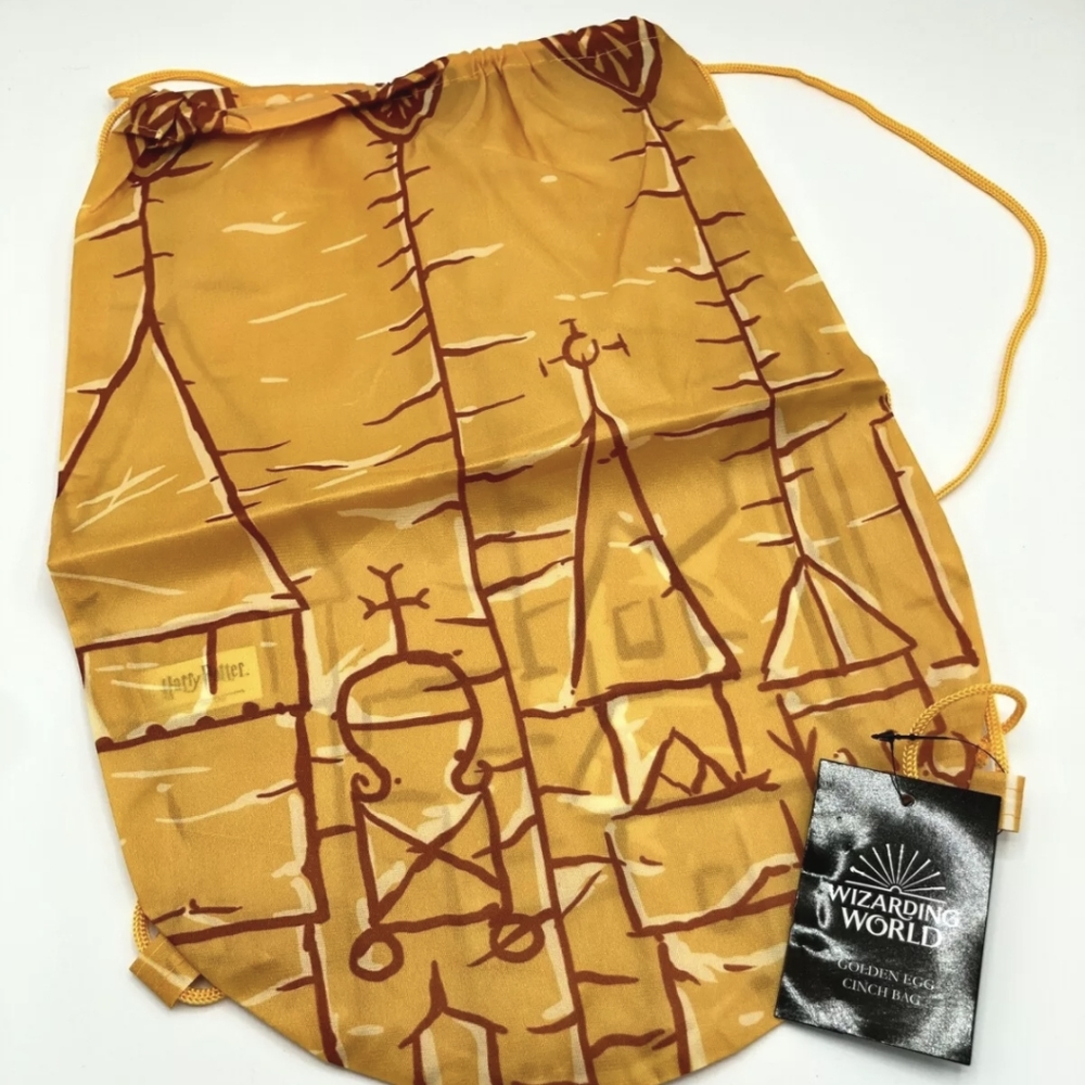 Lootcrate Wizarding World Golden Egg Cinch Bag